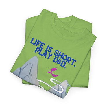 Funny RPG "You Only Live Once, Play D&D" TShirt Tee Gift Pick your color and Size, up to 5XL!