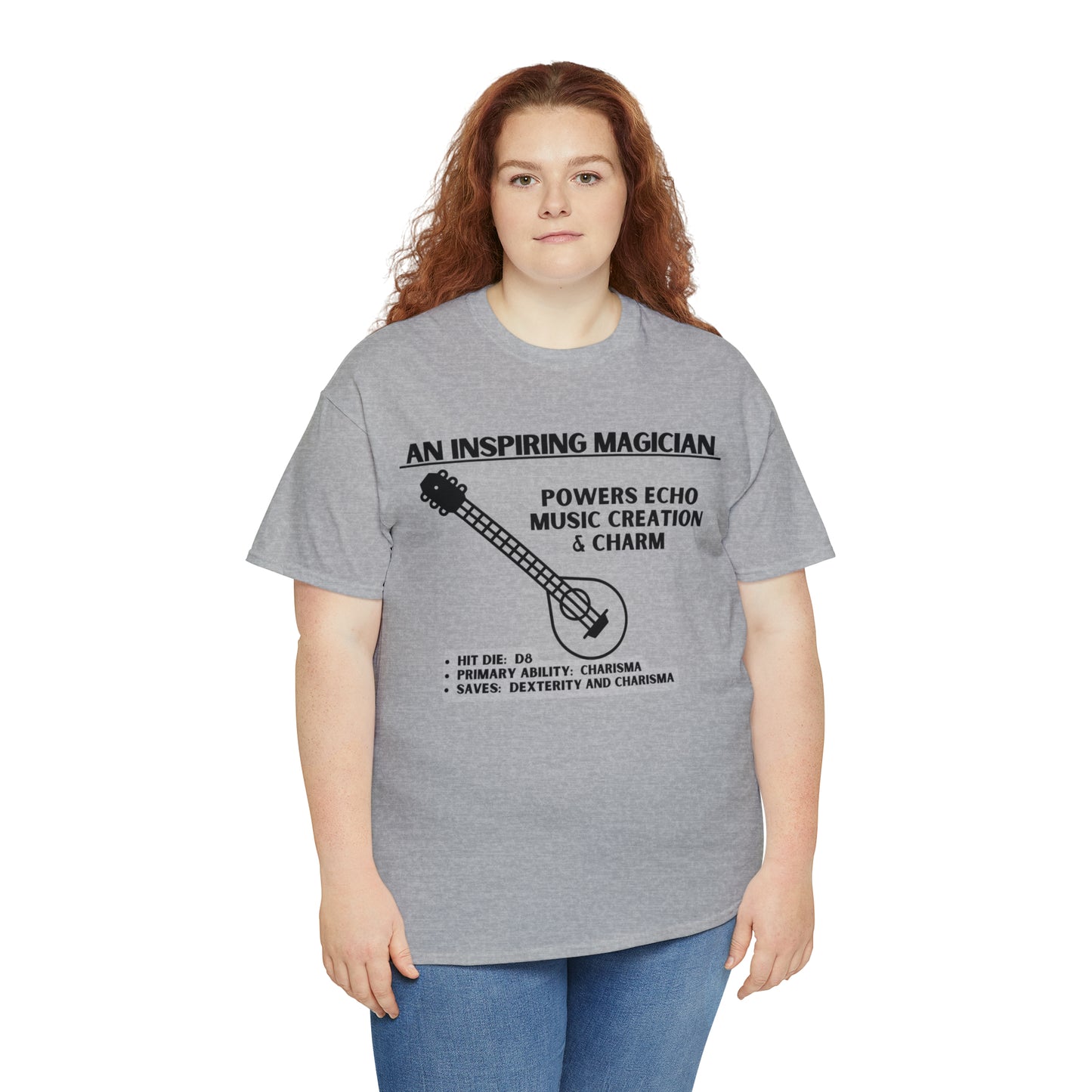 TSHIRT BARD TEE D&D - Pick your color, up to 5x sizing!