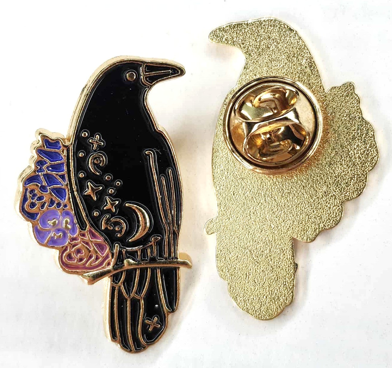 Magical Raven Pin