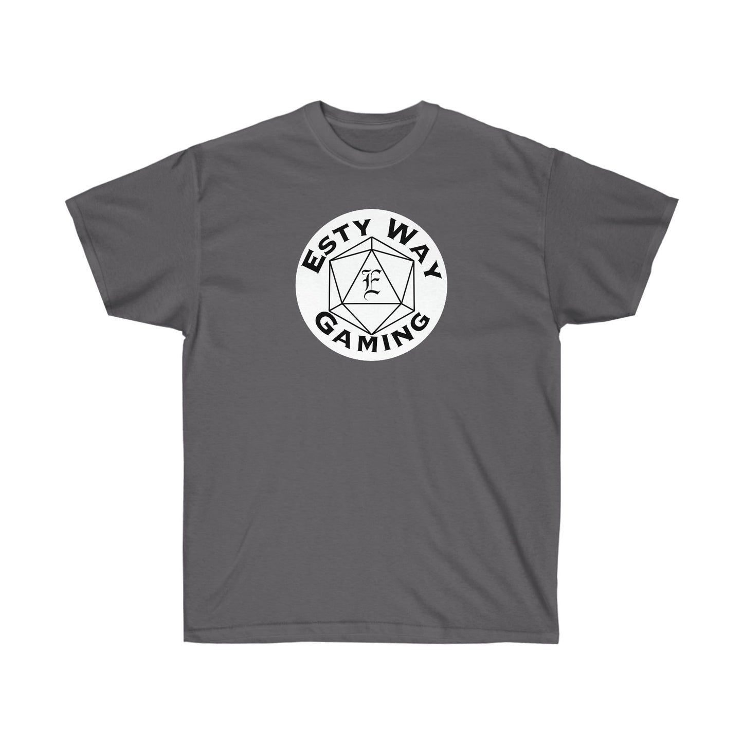 New! TSHIRT Esty Way Gaming Logo Tee -Pick Your Color! Now up to 5x!