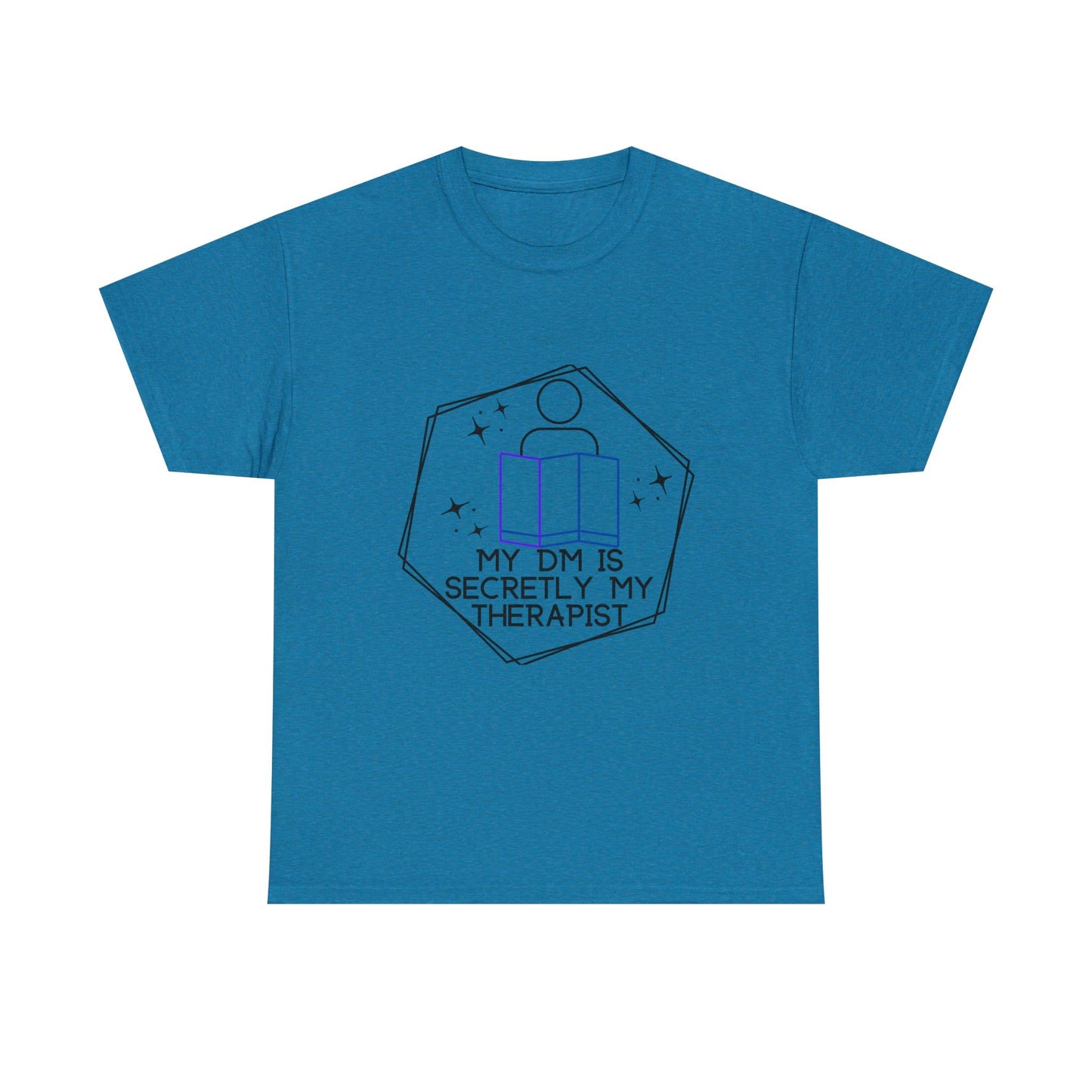Funny DnD Shirt "DM is Secretly My Therapist" TShirt Tee for any RPG player