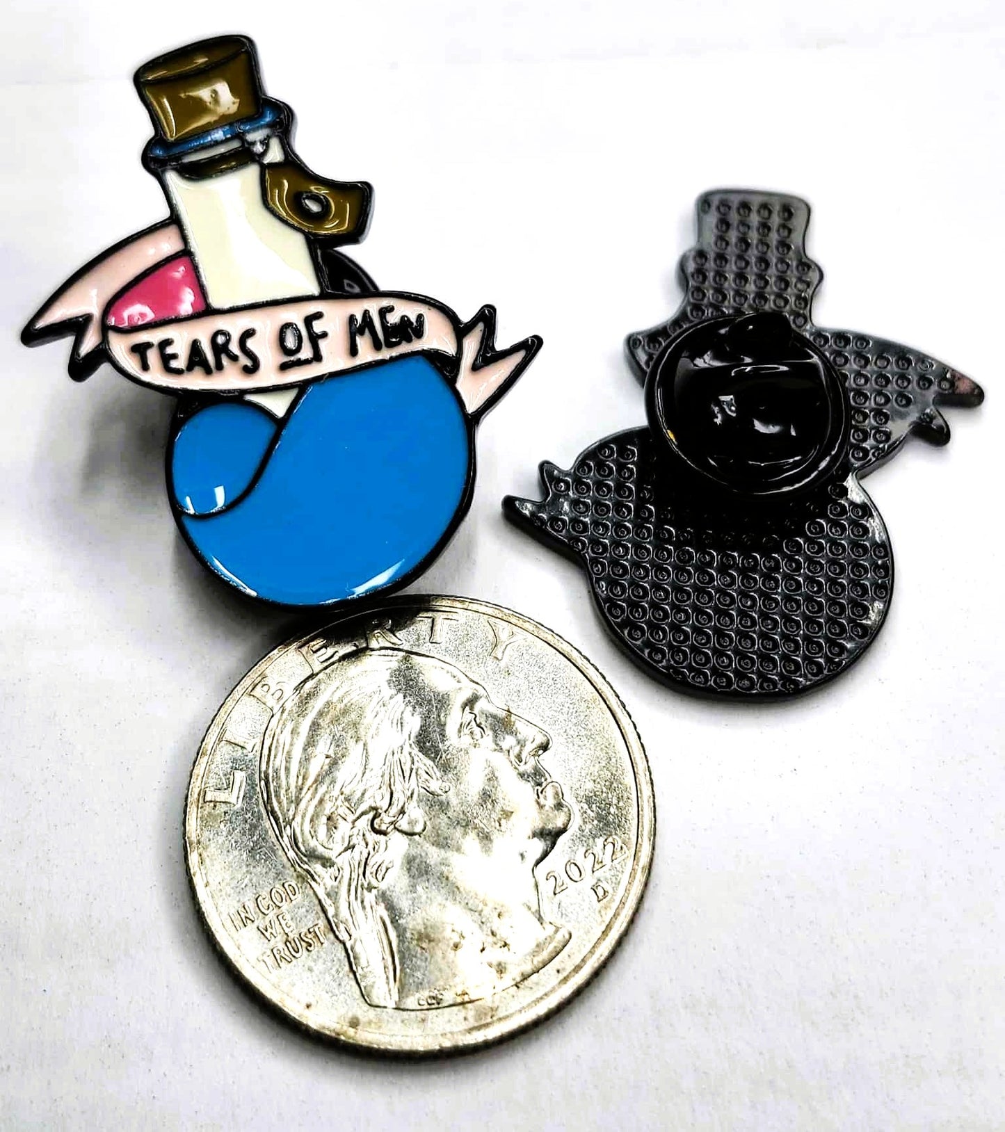 Tears Of Men Pin, Unique Pins Gift, Dungeons And Dragons Pin, Men's Tears Pin, Role-playing Game Pin, Unique Lapel Pin, Gifts For Him