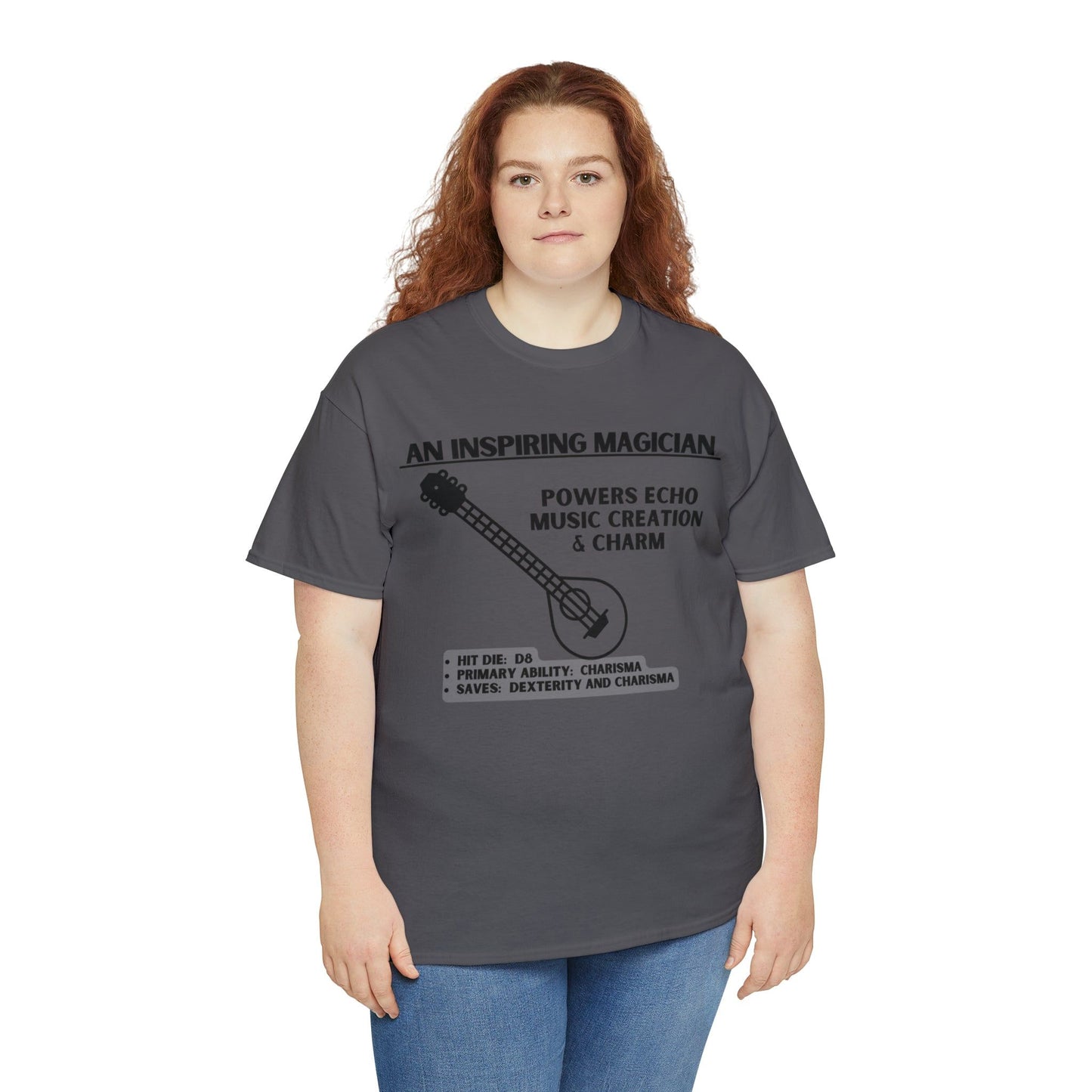 TSHIRT BARD TEE D&D - Pick your color, up to 5x sizing!