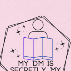 Funny DnD Shirt "DM is Secretly My Therapist" TShirt Tee for any RPG player