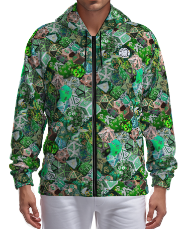 New! Green Hawaiian Shirt, Dice DnD, Unisex RPG, Gaming Shirt, Gift for DnD Player, Fun RPG Shirt, DM Wedding Gift, DnD Wedding, rpg Gift