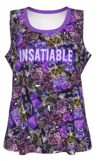 New Purple Hawaiian Shirt, Men Dice DnD, RPG, Gaming Shirt, Gift for DnD Player, Fun RPG Shirt, DM Wedding Gift, DnD Wedding, rpg Gift