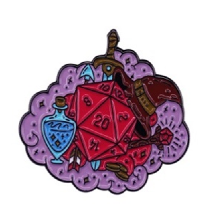 D20 Potion Mix Pin