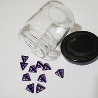 Complete Set of Purple Healing Potions for 5e - Glass