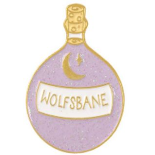 Sparkly Wolfsbane Pin