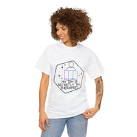 Funny DnD Shirt "DM is Secretly My Therapist" TShirt Tee for any RPG player