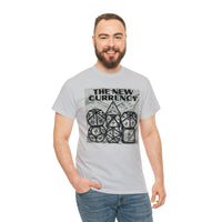 Shirt "THE NEW CURRENCY" D&D Shirt Funny Dice Shirt  -  Pick Your Color, Up to 5x Sizing!