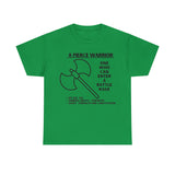 TSHIRT BARBARIAN TEE D&D - Pick your color, up to 5x sizing!