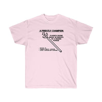TSHIRT CLERIC TEE D&D - PICK YOUR COLOR, UP TO 5X SIZING!