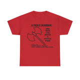 TSHIRT BARBARIAN TEE D&D - Pick your color, up to 5x sizing!