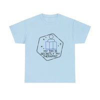 Funny DnD Shirt "DM is Secretly My Therapist" TShirt Tee for any RPG player