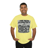 Shirt "THE NEW CURRENCY" D&D Shirt Funny Dice Shirt  -  Pick Your Color, Up to 5x Sizing!