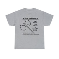 TSHIRT BARBARIAN TEE D&D - Pick your color, up to 5x sizing!