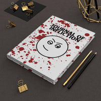 Journal of Infliction  - Hardcover Notebook