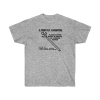 TSHIRT CLERIC TEE D&D - PICK YOUR COLOR, UP TO 5X SIZING!