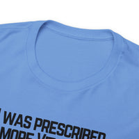 TShirt Funny D20 "Prescribed More Vitamin D20 Doc knows Best" DICE Tee D&d - Pick Color, Up To 5x Sizing!