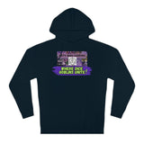 Where Dice Goblins Unite! Hoodie - Esty Way Gaming Hooded Sweatshirt with pocket - Pick Your color, UP TO 5X SIZING!