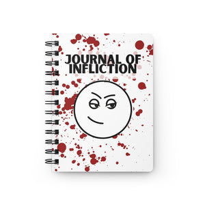 Journal of Infliction - Spiral Notebook