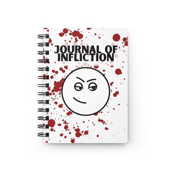 Journal of Infliction - Spiral Notebook