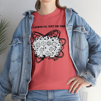 TShirt Funny "Unfavorable D1 Roll" DICE Tee "Guess I'll just die then" D&D - Pick Your Color, Up to 5x Sizing!