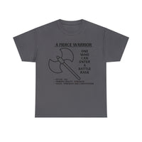 TSHIRT BARBARIAN TEE D&D - Pick your color, up to 5x sizing!