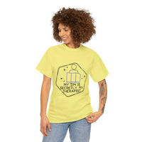 Funny DnD Shirt "DM is Secretly My Therapist" TShirt Tee for any RPG player