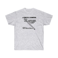 TSHIRT CLERIC TEE D&D - PICK YOUR COLOR, UP TO 5X SIZING!