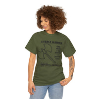 TSHIRT BARBARIAN TEE D&D - Pick your color, up to 5x sizing!