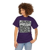 Shirt "THE NEW CURRENCY" D&D Shirt Funny Dice Shirt  -  Pick Your Color, Up to 5x Sizing!