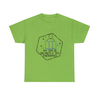 Funny DnD Shirt "DM is Secretly My Therapist" TShirt Tee for any RPG player