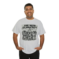 Shirt "THE NEW CURRENCY" D&D Shirt Funny Dice Shirt  -  Pick Your Color, Up to 5x Sizing!