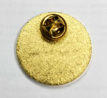 Relax Its Only Magic... Pin, Gold Trim Pin, Motivational Lapel Pin, Black And Gold Pin, Inspirational Gift, Enamel Lapel Pin, Gifts For Him