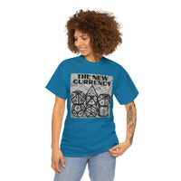 Shirt "THE NEW CURRENCY" D&D Shirt Funny Dice Shirt  -  Pick Your Color, Up to 5x Sizing!