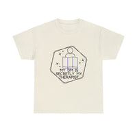 Funny DnD Shirt "DM is Secretly My Therapist" TShirt Tee for any RPG player