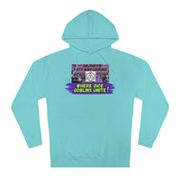 Where Dice Goblins Unite! Hoodie - Esty Way Gaming Hooded Sweatshirt with pocket - Pick Your color, UP TO 5X SIZING!