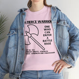 TSHIRT BARBARIAN TEE D&D - Pick your color, up to 5x sizing!