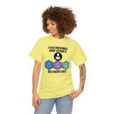 TShirt Funny D20 "Prescribed More Vitamin D20 Doc knows Best" DICE Tee D&d - Pick Color, Up To 5x Sizing!
