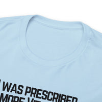 TShirt Funny D20 "Prescribed More Vitamin D20 Doc knows Best" DICE Tee D&d - Pick Color, Up To 5x Sizing!