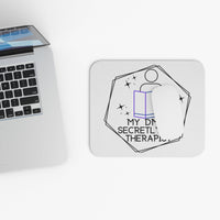 Mouse Pad "MY DM IS SECRETLY MY THERAPIST" Funny Gift DM Enthusiast