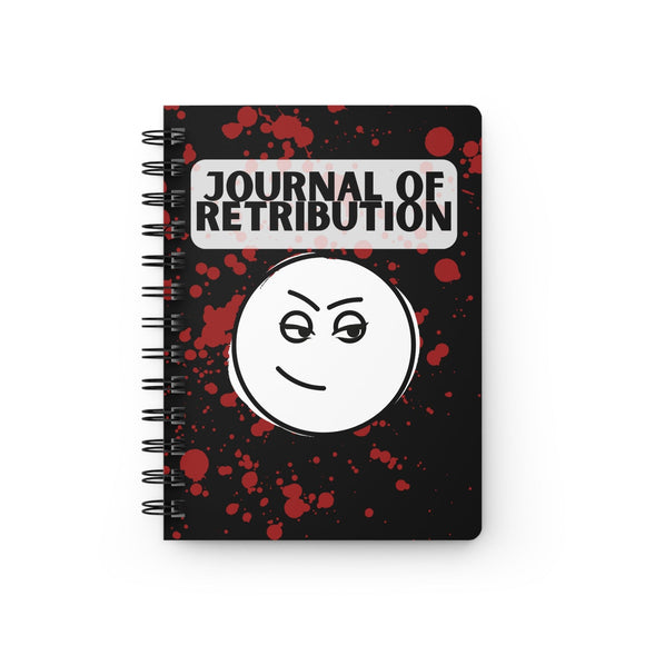 Journal of Retribution - Spiral Notebook