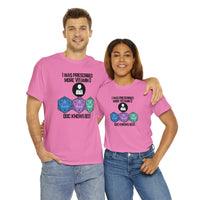 TShirt Funny D20 "Prescribed More Vitamin D20 Doc knows Best" DICE Tee D&d - Pick Color, Up To 5x Sizing!