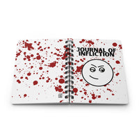 Journal of Infliction - Spiral Notebook