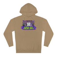 Where Dice Goblins Unite! Hoodie - Esty Way Gaming Hooded Sweatshirt with pocket - Pick Your color, UP TO 5X SIZING!