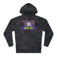 Where Dice Goblins Unite! Hoodie - Esty Way Gaming Hooded Sweatshirt with pocket - Pick Your color, UP TO 5X SIZING!