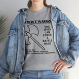 TSHIRT BARBARIAN TEE D&D - Pick your color, up to 5x sizing!