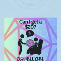 Funny D&D Spare Change D20 Comeback TShirt Tee Gift Pick your color and Size, up to 5XL!